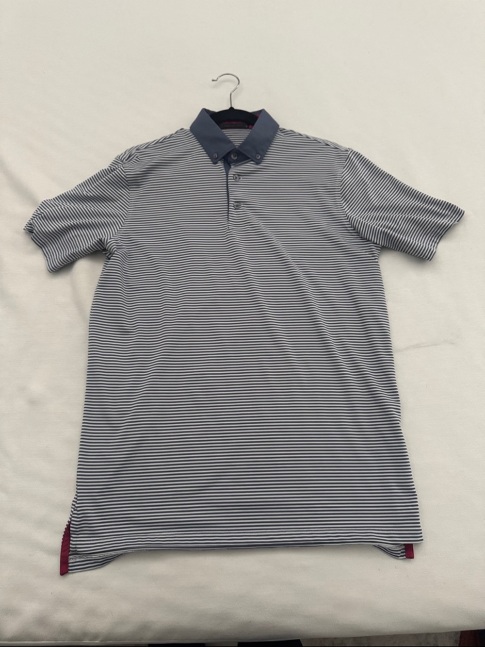 Greyson Striped Short-Sleeve Polo